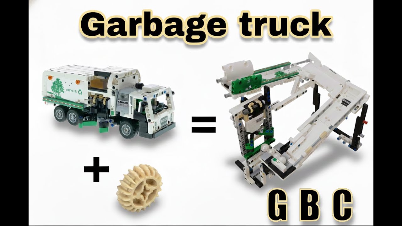Lego 42167 Garbage Truck alternate build | GBC