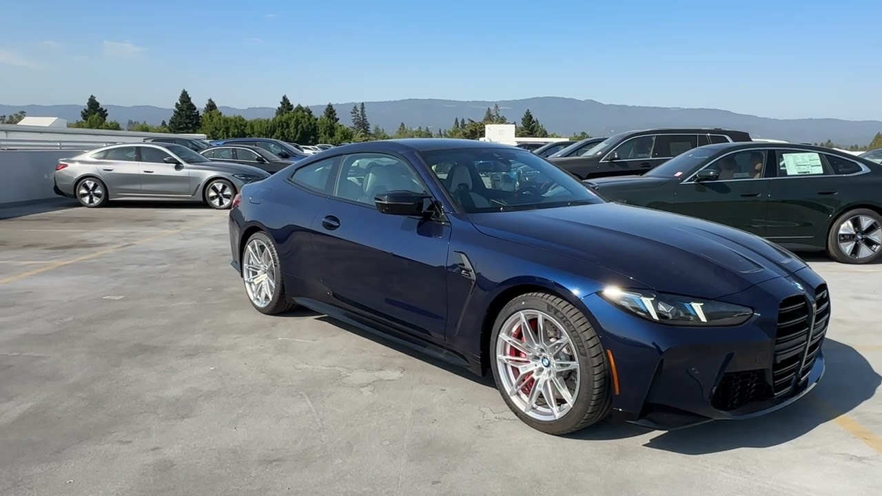 Introducing the 2025 M4 Competition in Tanzanite Blue | 4K