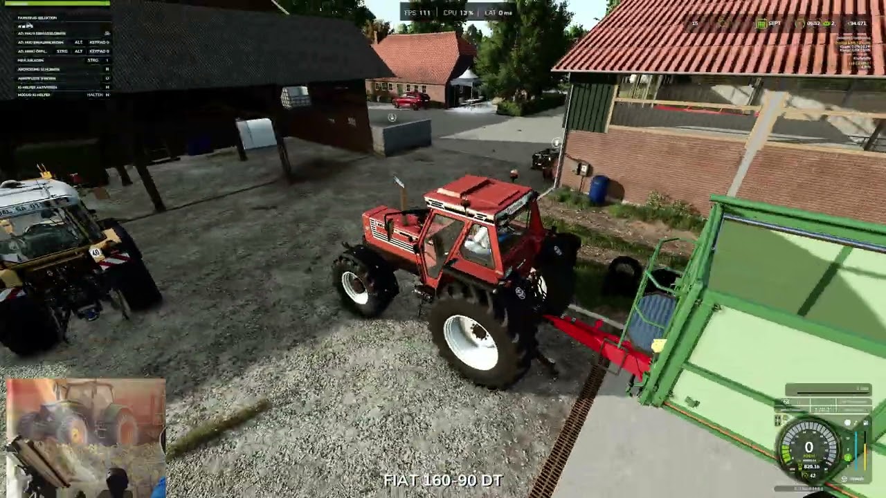 LS 25 Diepholz Weizen Dreschen  Folge1