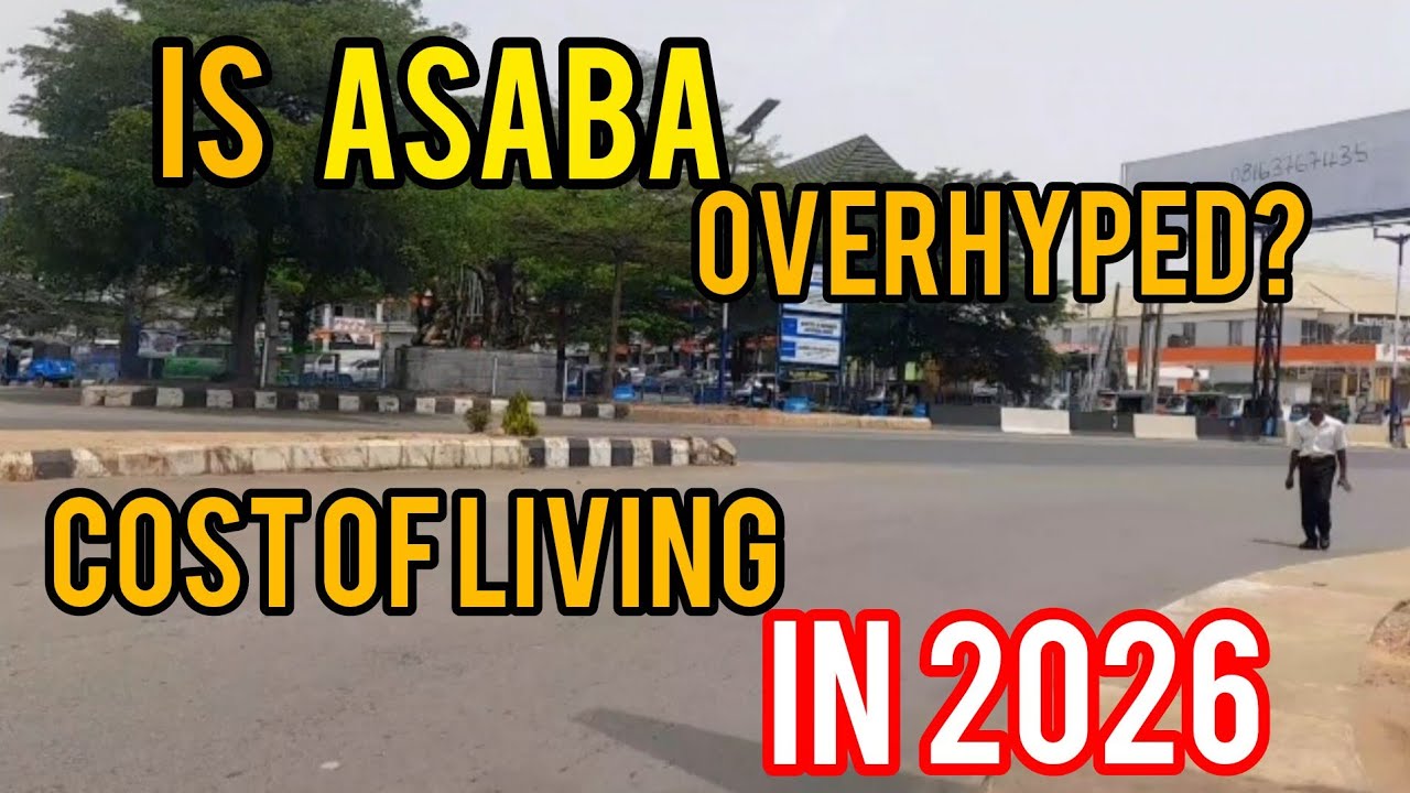 COST OF LIVING IN ASABA IN 2026  || DRAINAGE CONSTRUCTION