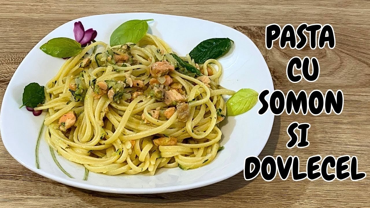 Pasta con salmone e zucchine- bun & delicios