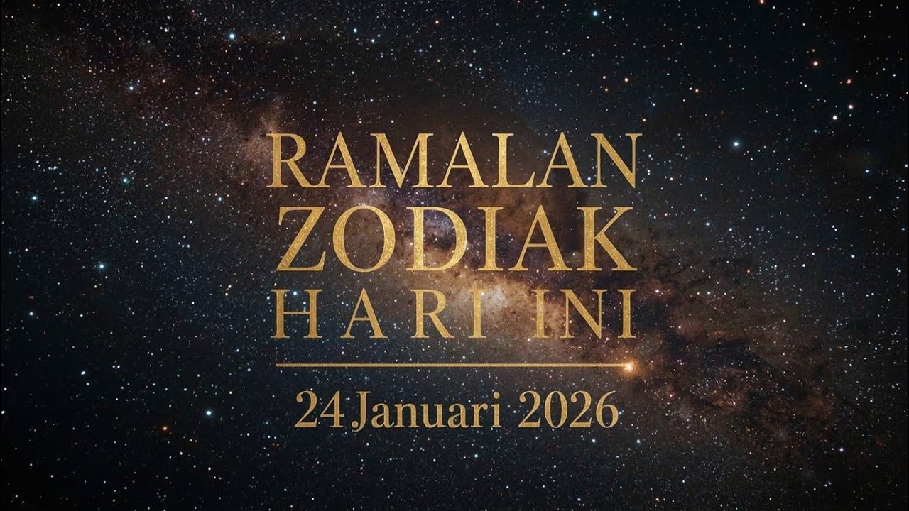 RAMALAN ZODIAK HARI INI 24 JANUARI 2026