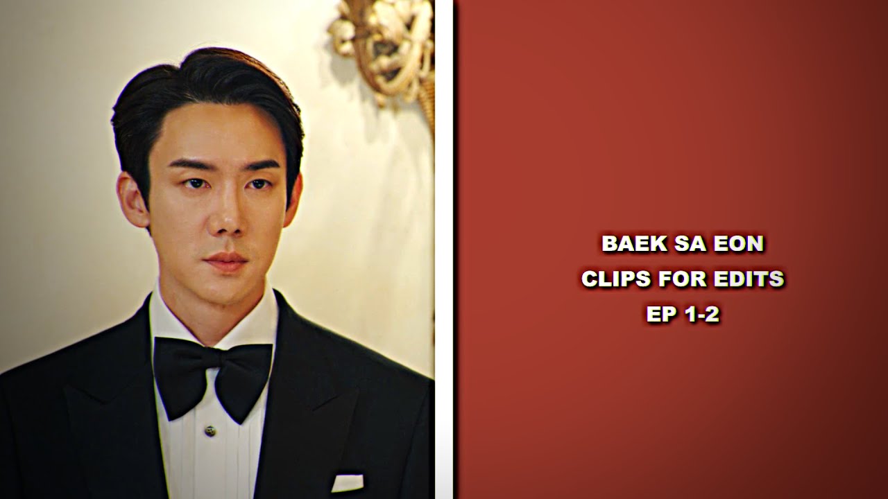 Baek Sa Eon (Yoo Yeon Seok) clips for edits | When the Phone Rings scene pack EP 1-2