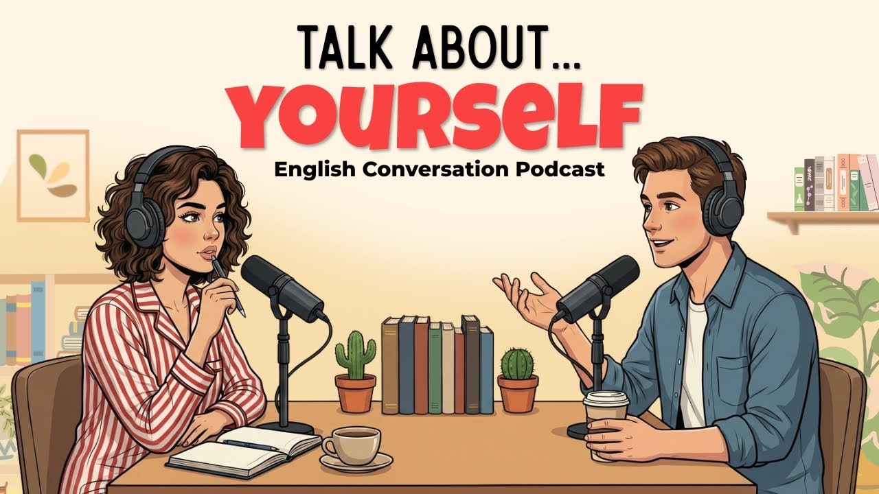 How to Talk about Yourself in English | English Podcast for Easy Conversation