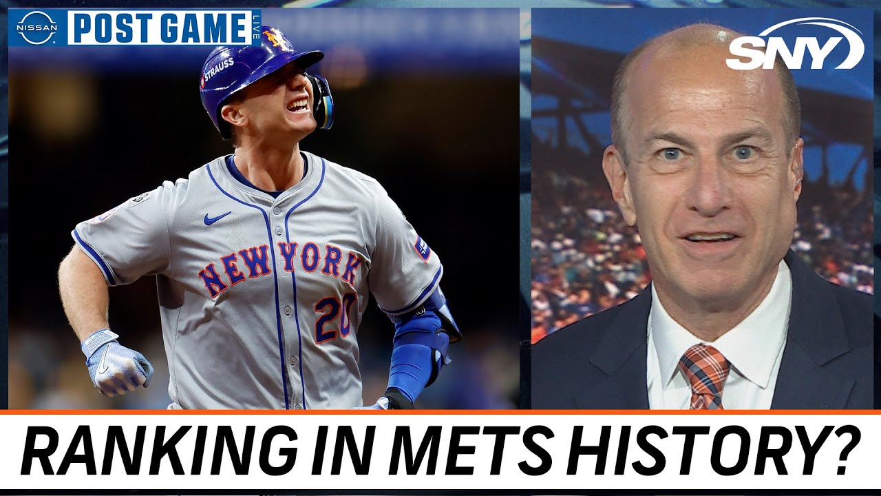 Gary Cohen explains where Pete Alonso's game-winning home run ranks in Mets history | SNY