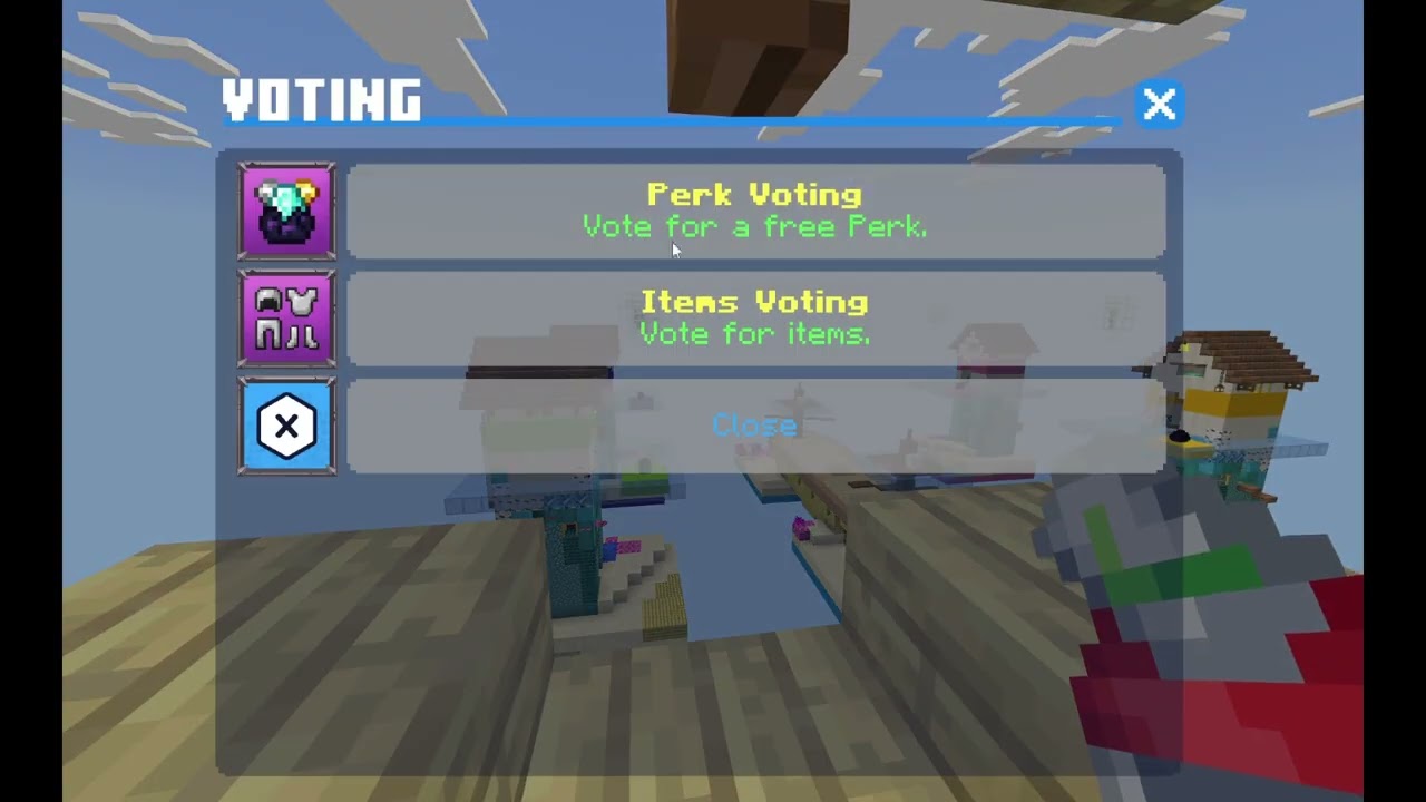 1min 7sec eggwars for both any% and 5 Kills (PB)