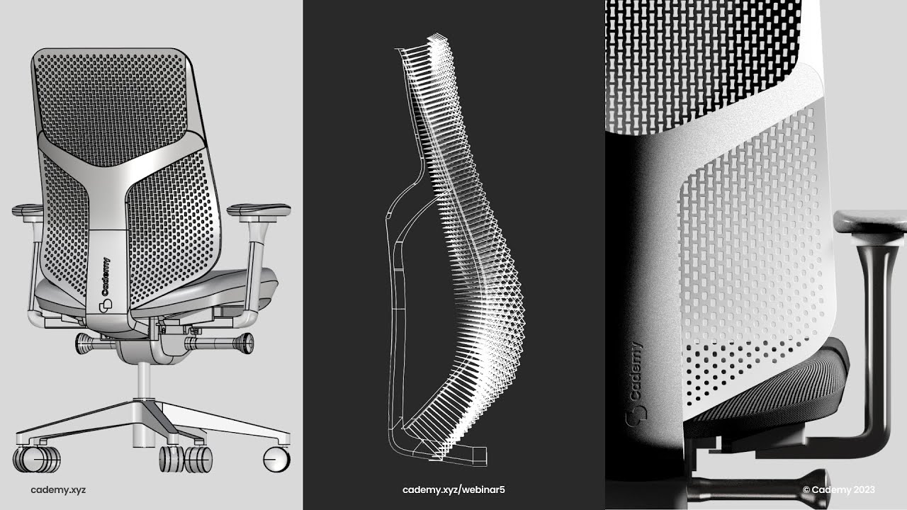 Rhino 3D Grasshopper Keyshot Webinar 5.0 | Cademy