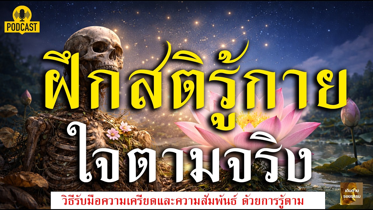 ปลุกสติ รักษากายใจ: หยุดแบกโลกไว้คนเดียว แล้วกลับมามีจิตที่ตั้งมั่น
