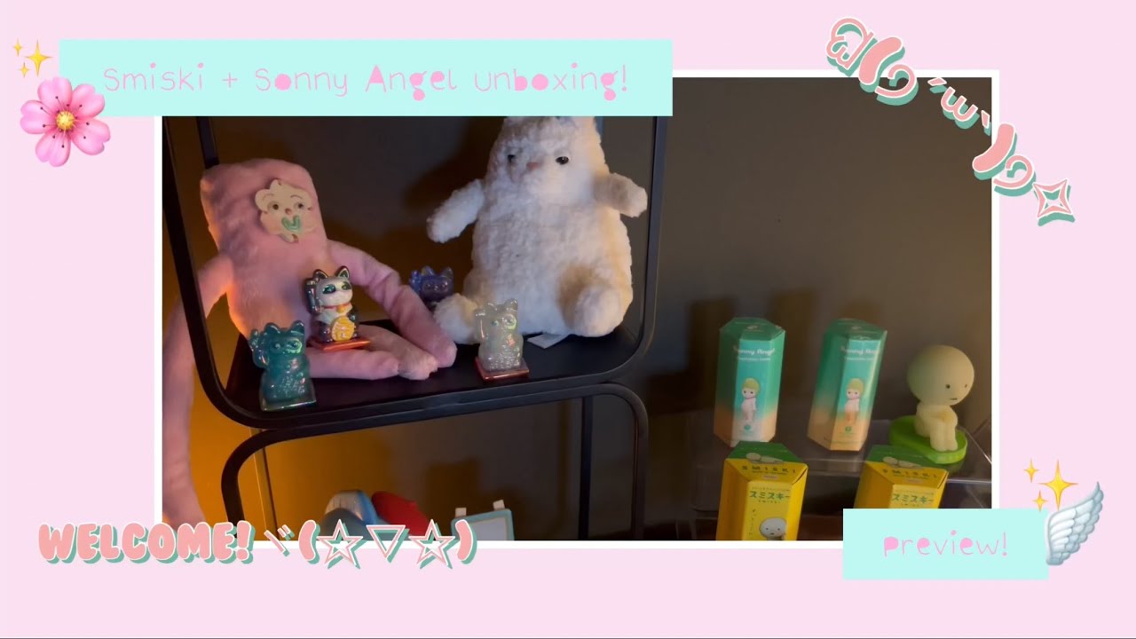 🌱✨|| Sonny Angel + Smiski Unboxing || ✨🌸 Unboxing Smiski Series One + Sonny Angel Vegetable Series!
