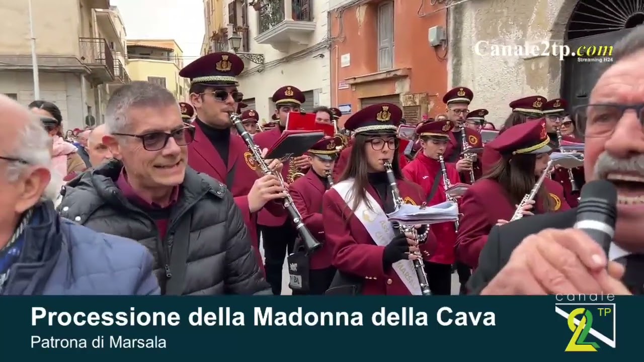 Processione della madonna della cava di Marsala
