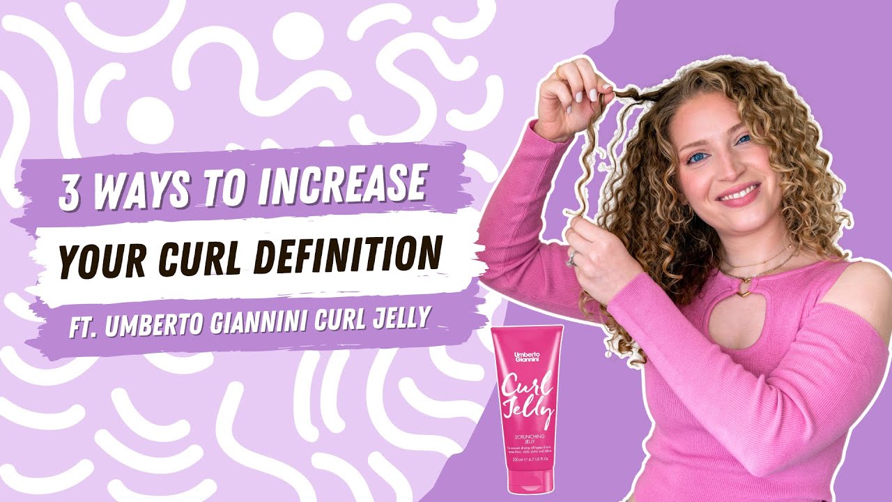 3 Ways to Increase Curl Definition  | Umberto Giannini Curl Jelly Scrunching Jelly