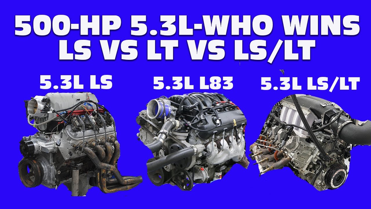5.3L LS против 5.3L LT или 5.3L LS/LT HYBRID — КТО ВЫДАЕТ БОЛЬШЕ МОЩНОСТИ? 500+ Л.С. 5.3L SHOOTIN...