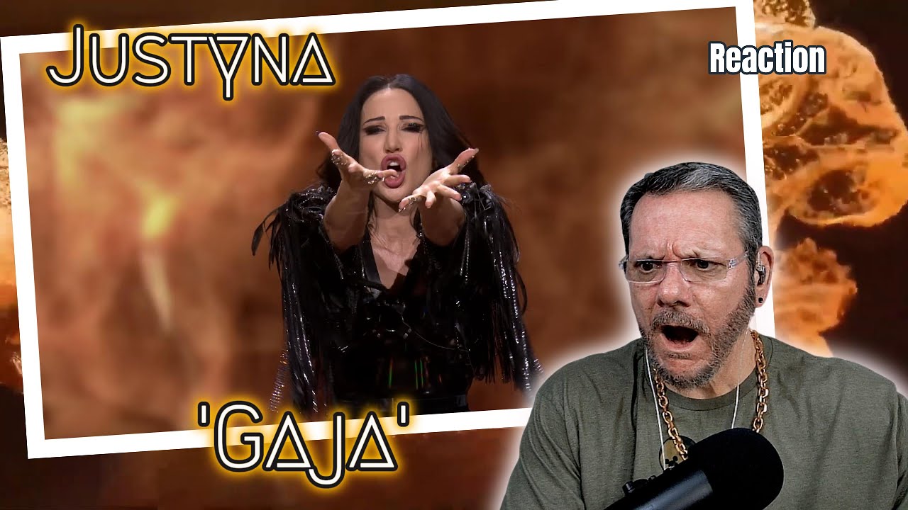 Юстина Стечковска - GAJA Live - (Польша 🇵🇱 Официальное музыкальное видео) | Реакция в первый раз