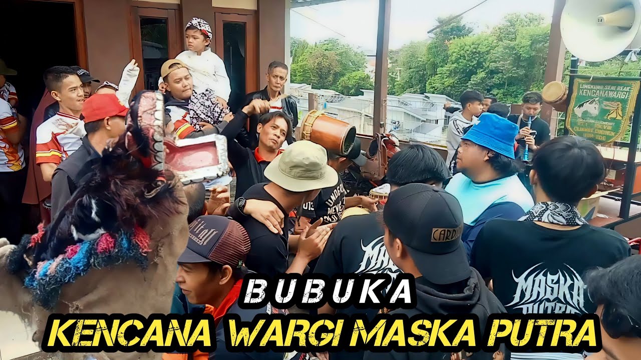 BUBUKA SENI REAK KENCANA WARGI MASKA PUTRA - CIJAMBE
