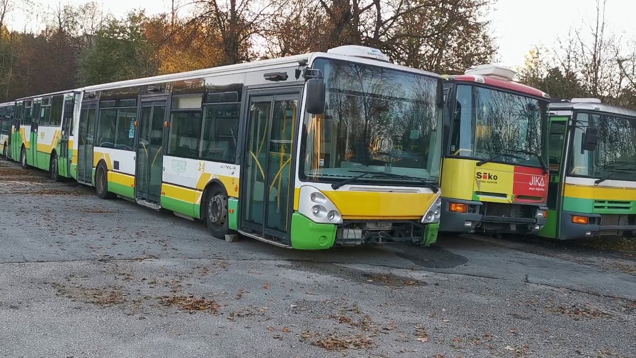 Vyradené žilinské autobusy