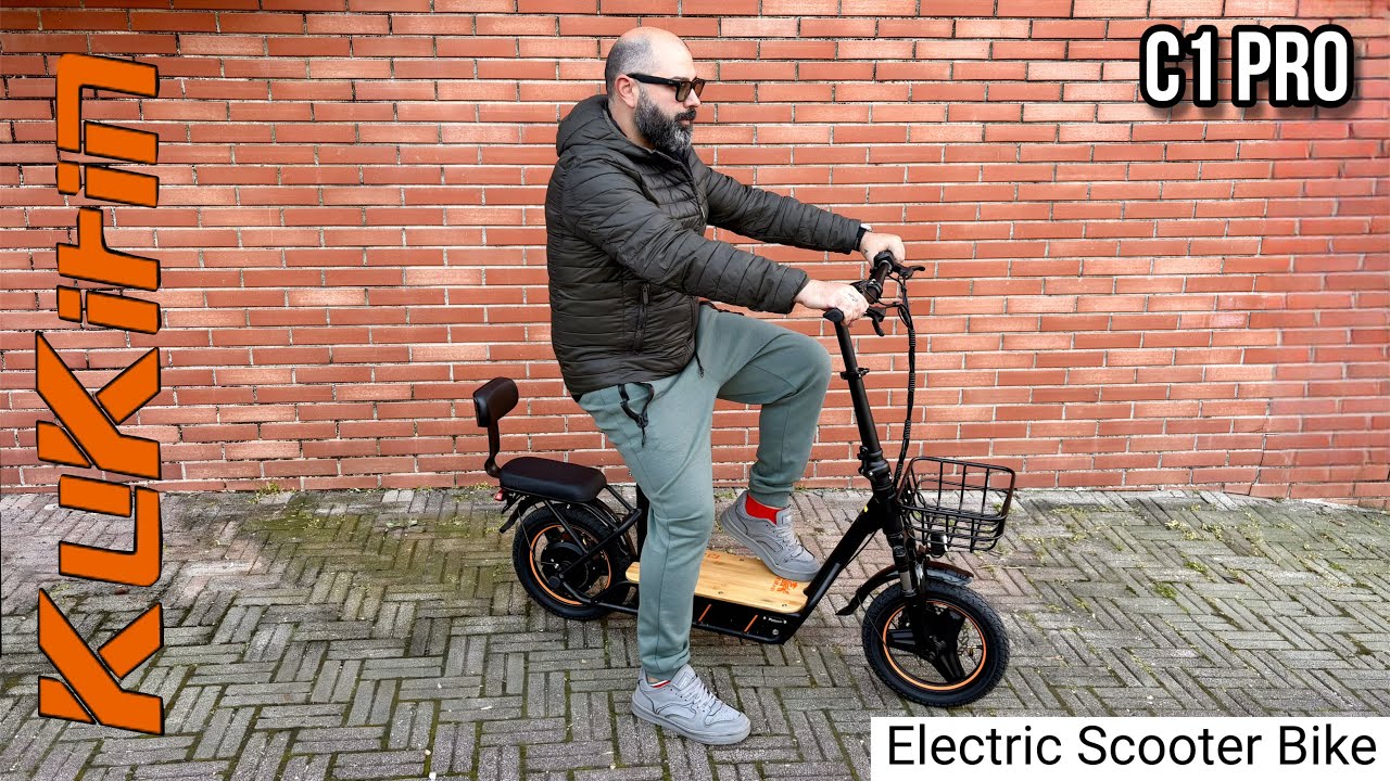 Kukirin C1 Pro - The Best Foldable Electric Scooter, 500W Motor, 45km/H Max Speed
