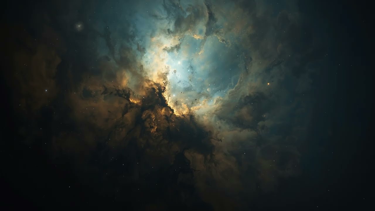 Nebula's Last Breath 🌫️ 2 Hour Dying Light Ambience  Shattered Remnants Soundscape  Cosmic Melancho