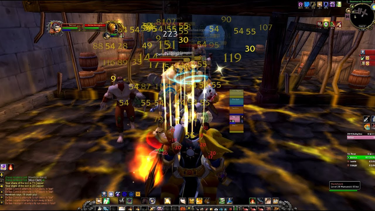 WoW Classic - Улучшенный усилитель ONE PULL Paladin Stockade - 200 г/ч - 6 минут пробежек