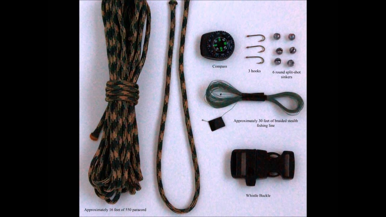 Paracord Bracelets with built in survival kit ( 550 cord bracelets )