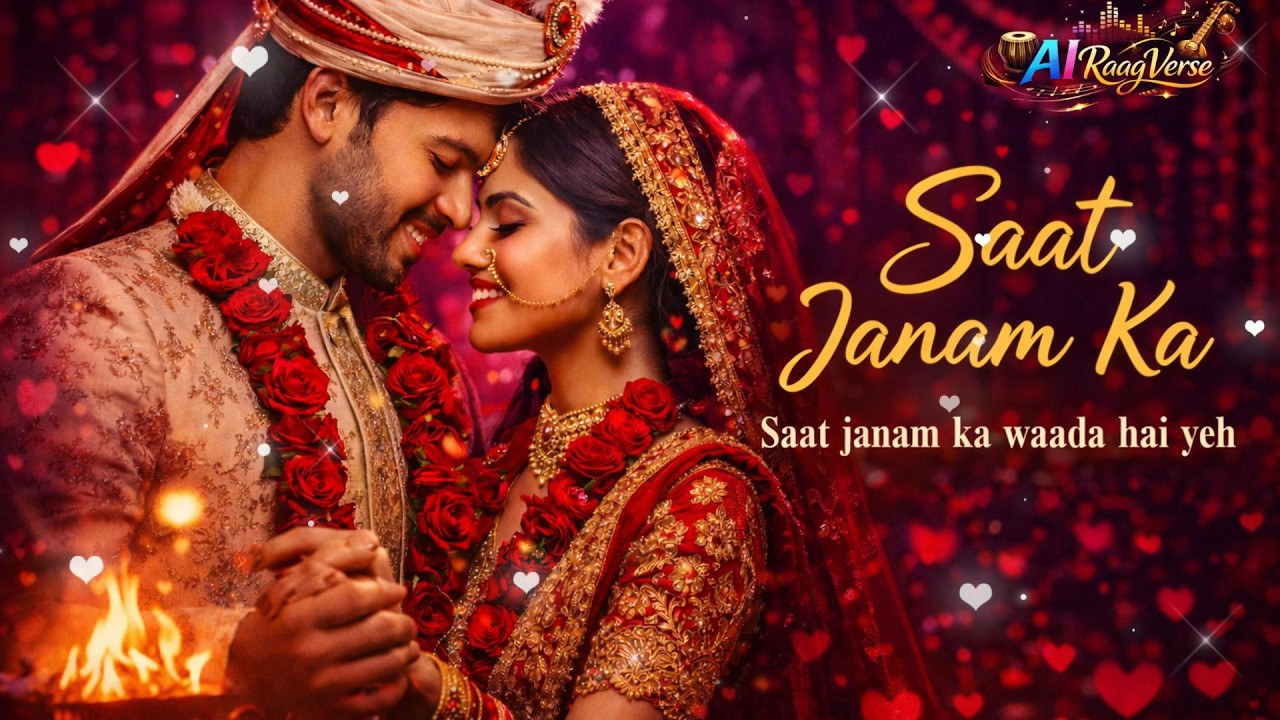 Saat Janam Ka❤️ Romantic Hindi Love Song | Teri Aankhon Ne Jo Keh Diya | AI Bollywood | AI RaagVerse