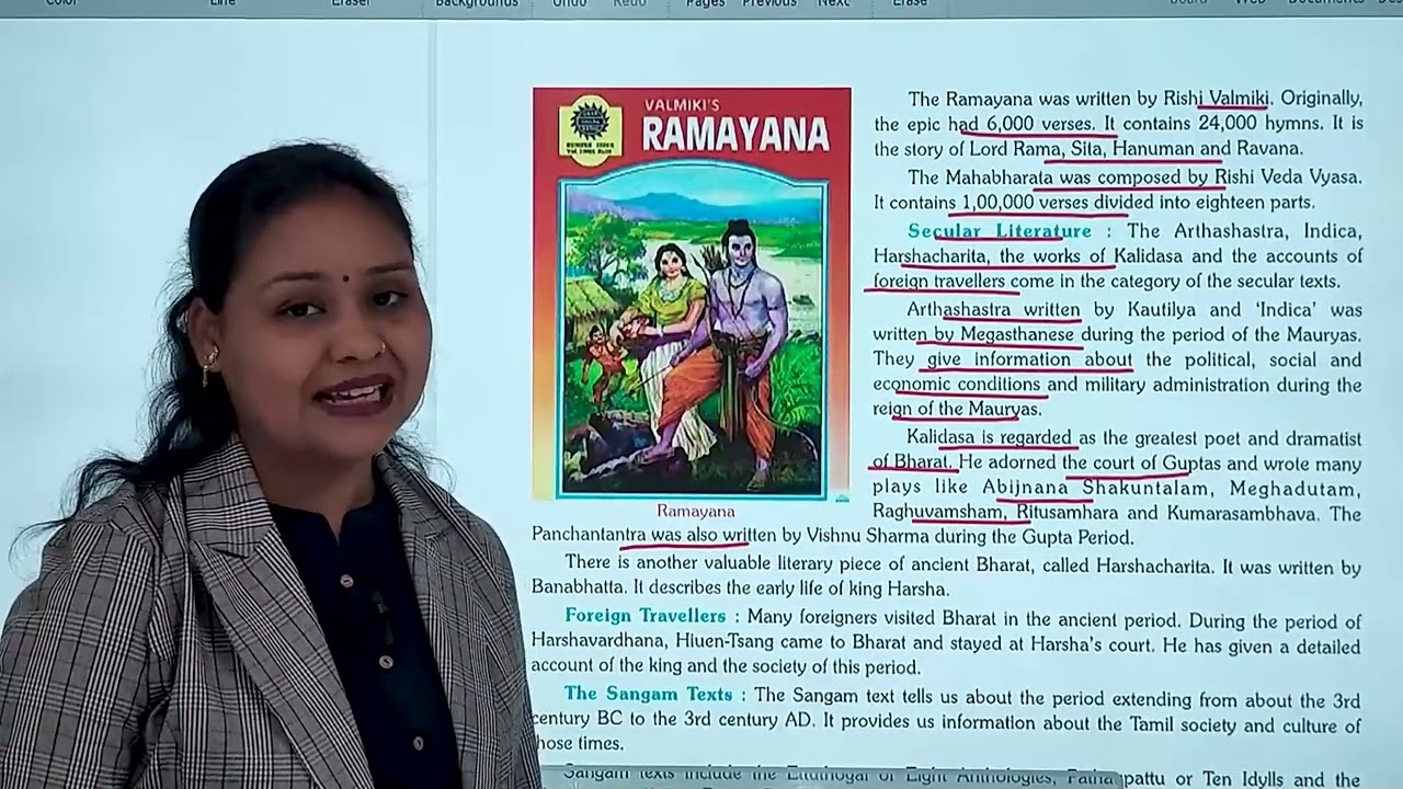 CLASS 6   SST   CHAPTER 10   BUILDINGS  PAINTINGS AND BOOKS