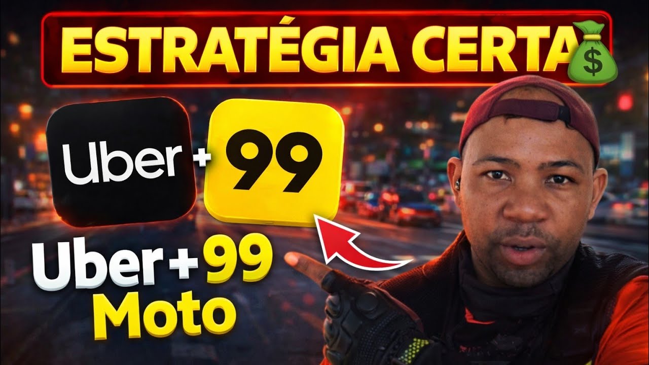 🤑Uber + 99 Moto: a estratégia que ninguém te conta