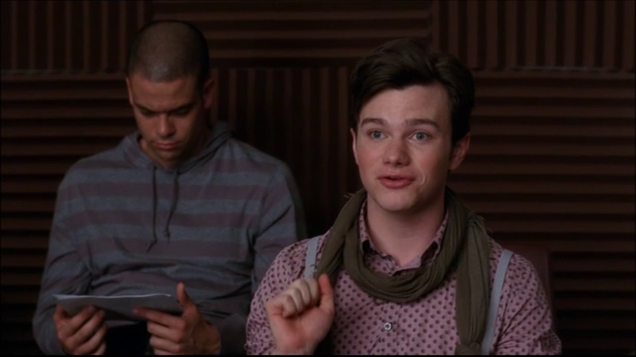 Glee - Kurt suggests performing Britney Spears music 2x02