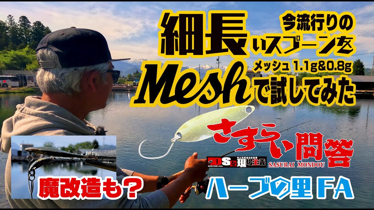 DSな現場主義『さすらい問答　vol.013』今流行りの細長いスプーンをメッシュで試してみた