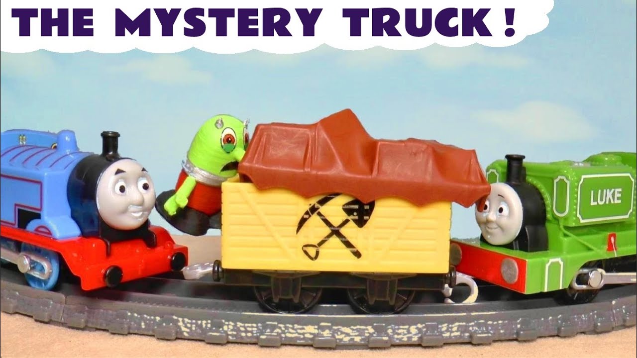 MYSTERY Toy Train Truck Story With Thomas And Friends And The Funlings
