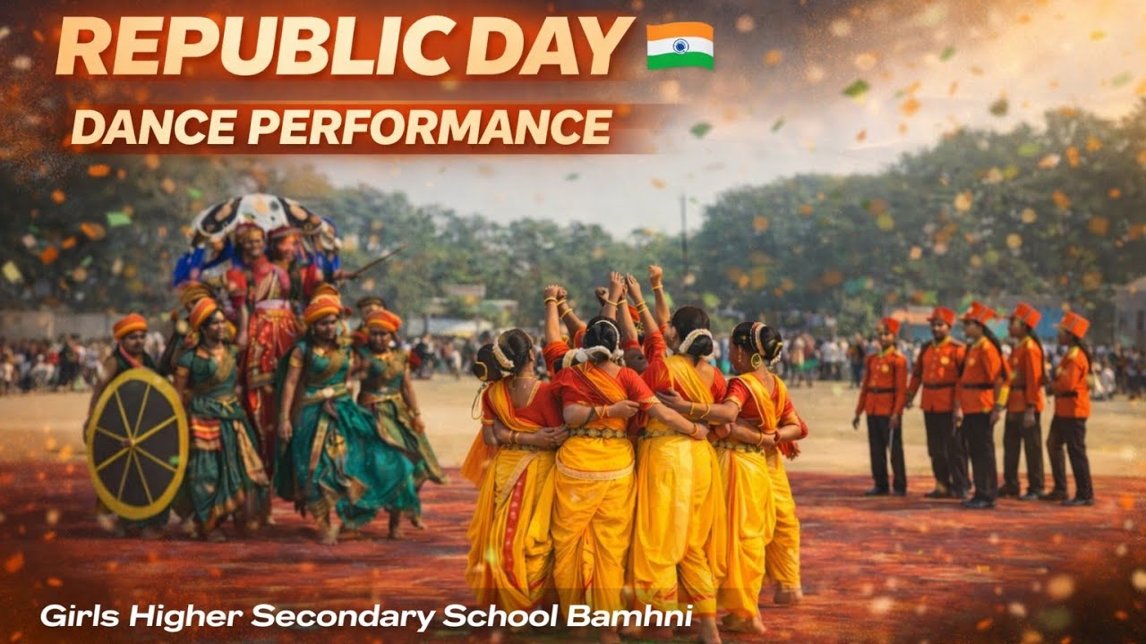 Girls higher secondary school Dance program 2026 | Bamhni Banjar 