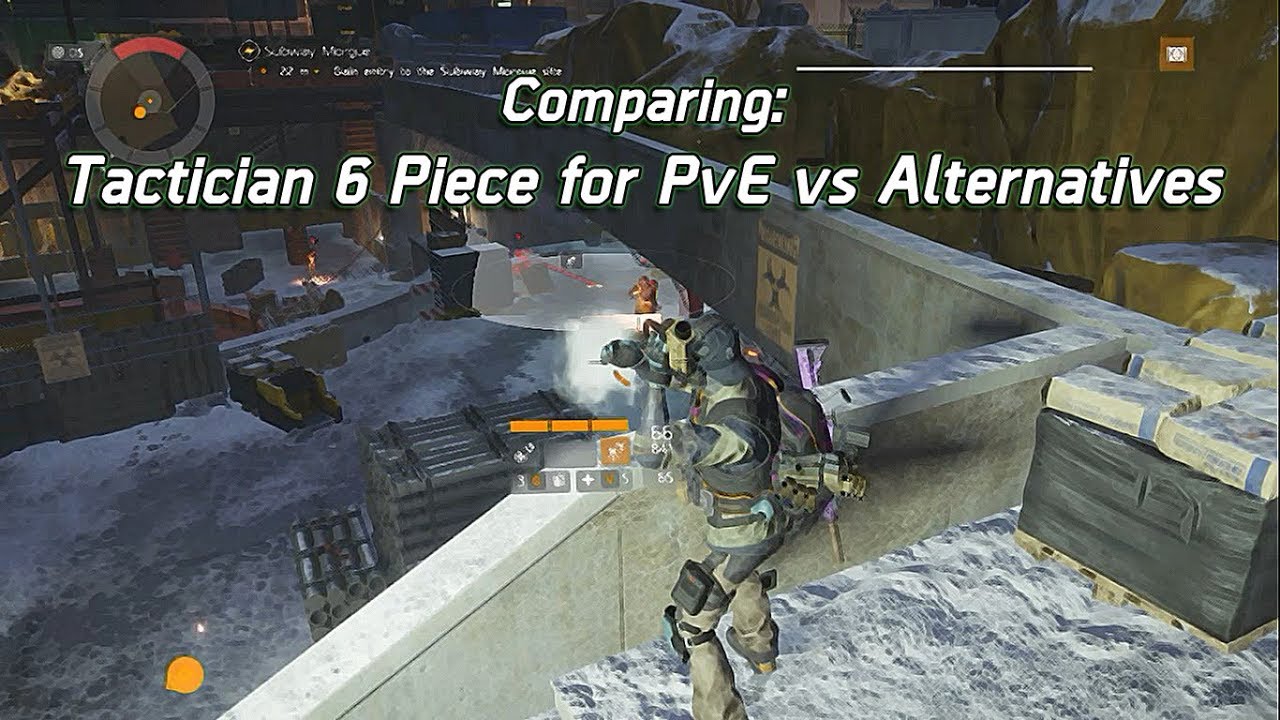 The Division 1.8 | Comparing: Tactician 6 Piece for PvE vs Alternatives