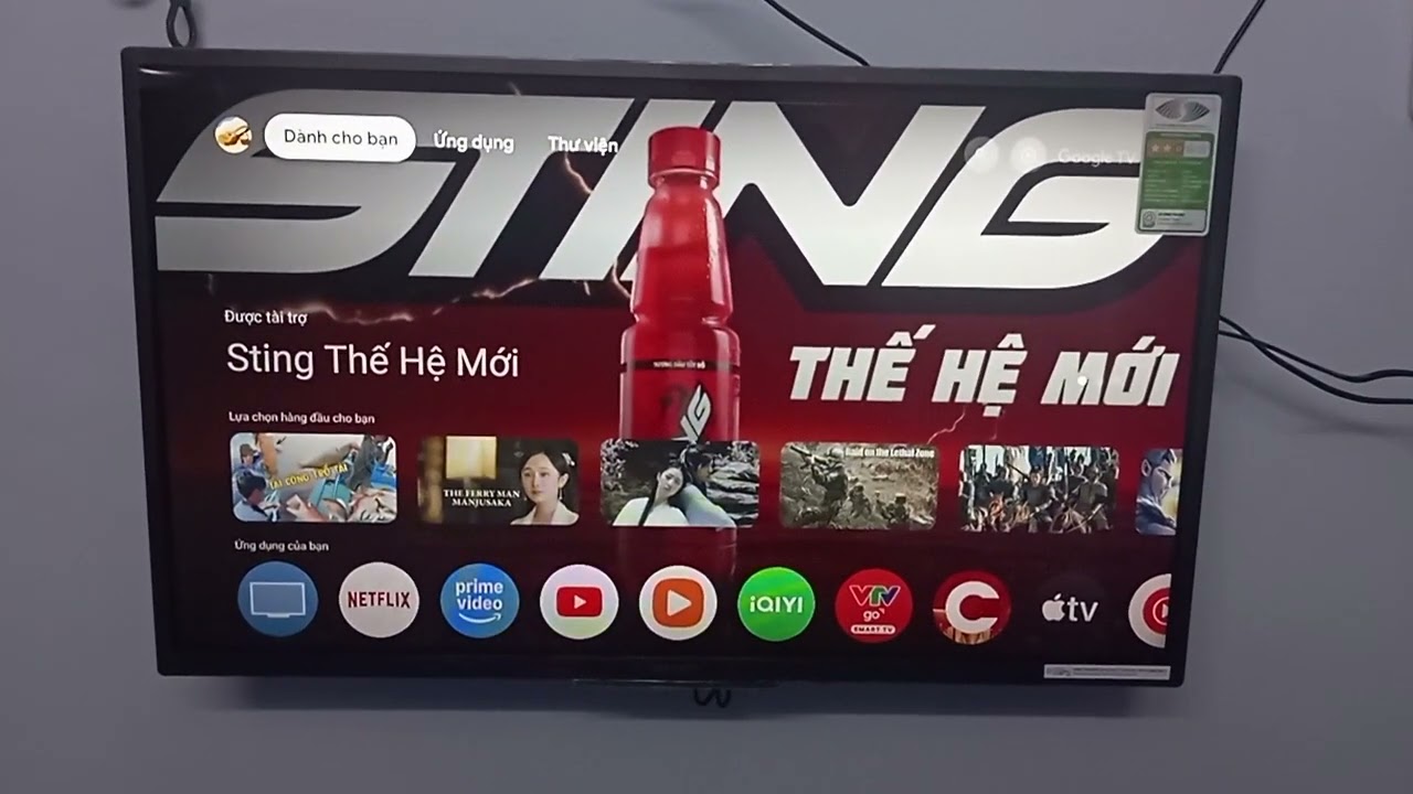 TV Sony kd-32w830k Google TV