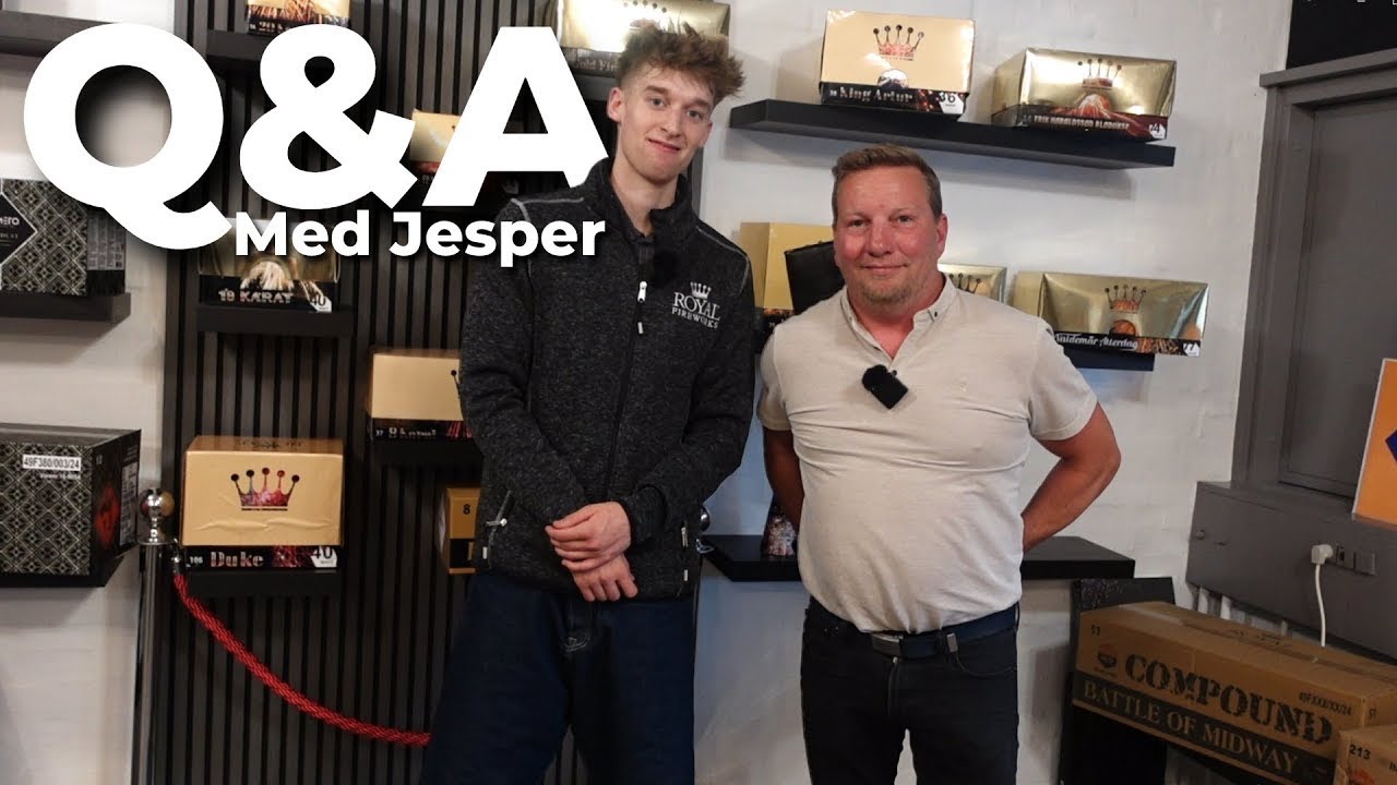 Q&A med Jesper fra Royal Fireworks