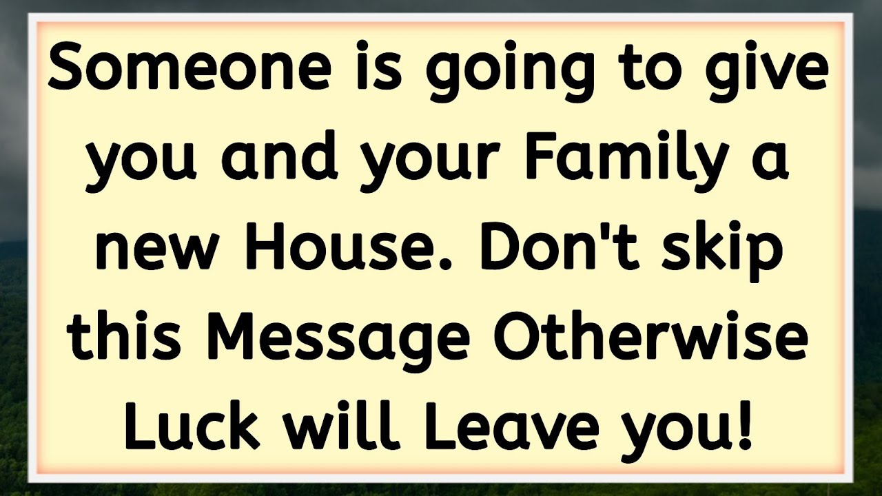 11:11💌Someone is going to give you and your family a new house🌈 Jesus Message | @GodsMercy1111
