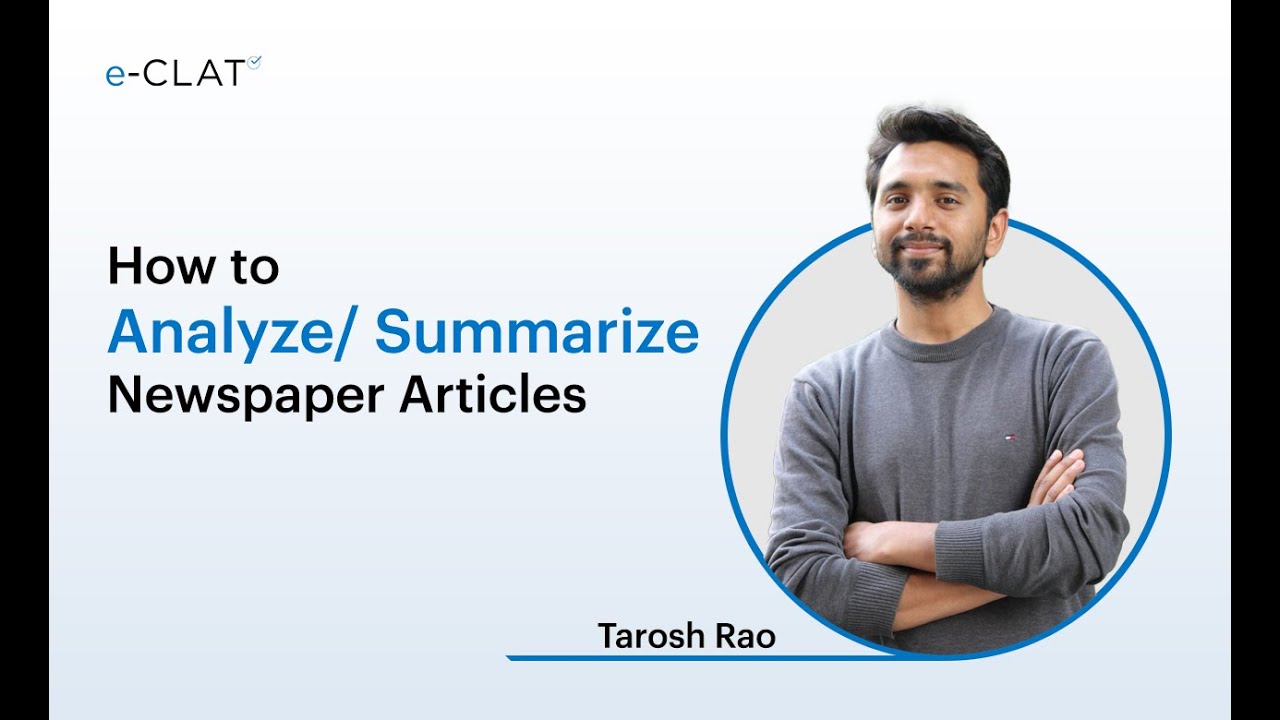 How to Analyze/Summarize Newspaper articles ?