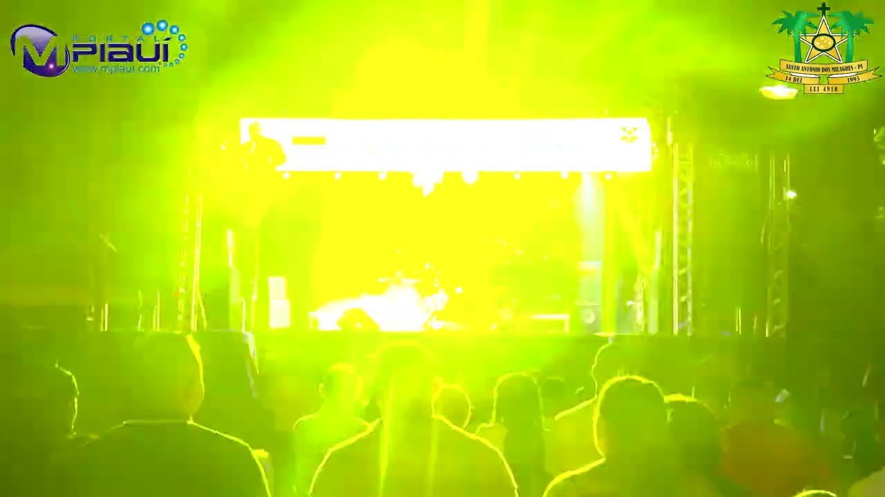 Energia Contagiante: Everton Rodrigues ao Vivo nos Festejos de Santo Antônio dos Milagres 2023 🌟🎤