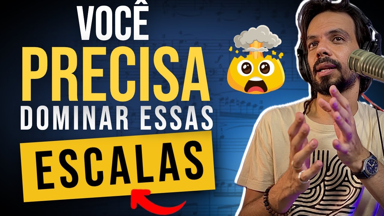 5 ESCALAS DE JAZZ PARA IMPROVISAR NOS ACORDES DOMINANTES (ESSENCIAIS!)