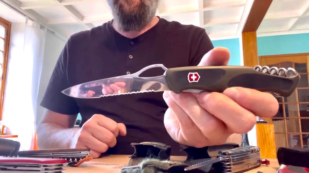12 grands Victorinox : 111 ou 130mm de plaisir? (+Ruike Trekker)
