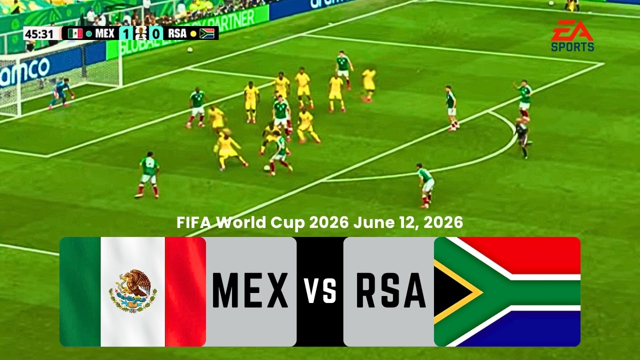12 июня 2026 г. | Мексика против Южной Африки | Чемпионат мира по футболу FIFA 26 | Групповой эта...