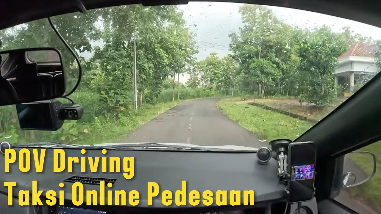 POV Driving Taxi Online Sigra Tipe D 1.0 | Taksi Online Pedesaan