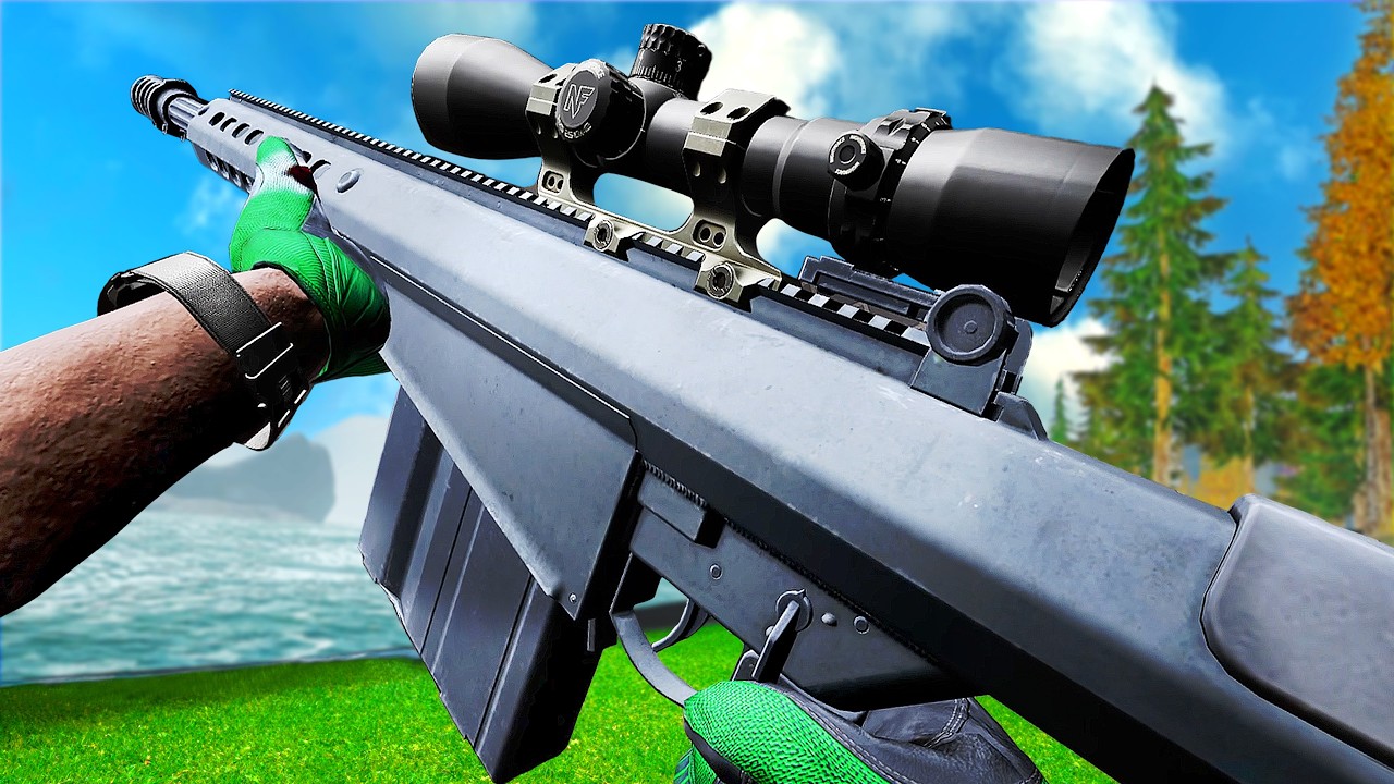 Пистолет Barrett — это просто невероятно крутое оружие в Ghosts of Tabor...