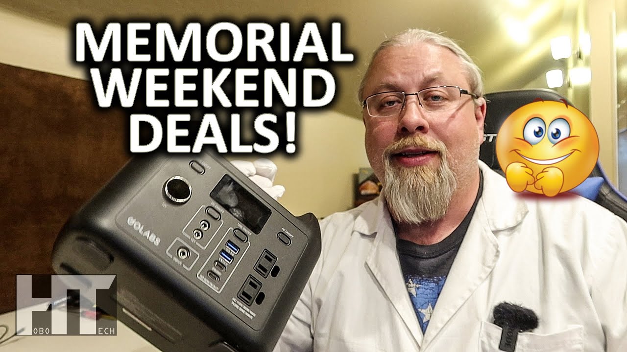 Solar Panel & Power Station Holiday Weekend Deals | BOUGERV | BLUETTI | ECOFLOW | GOLABS