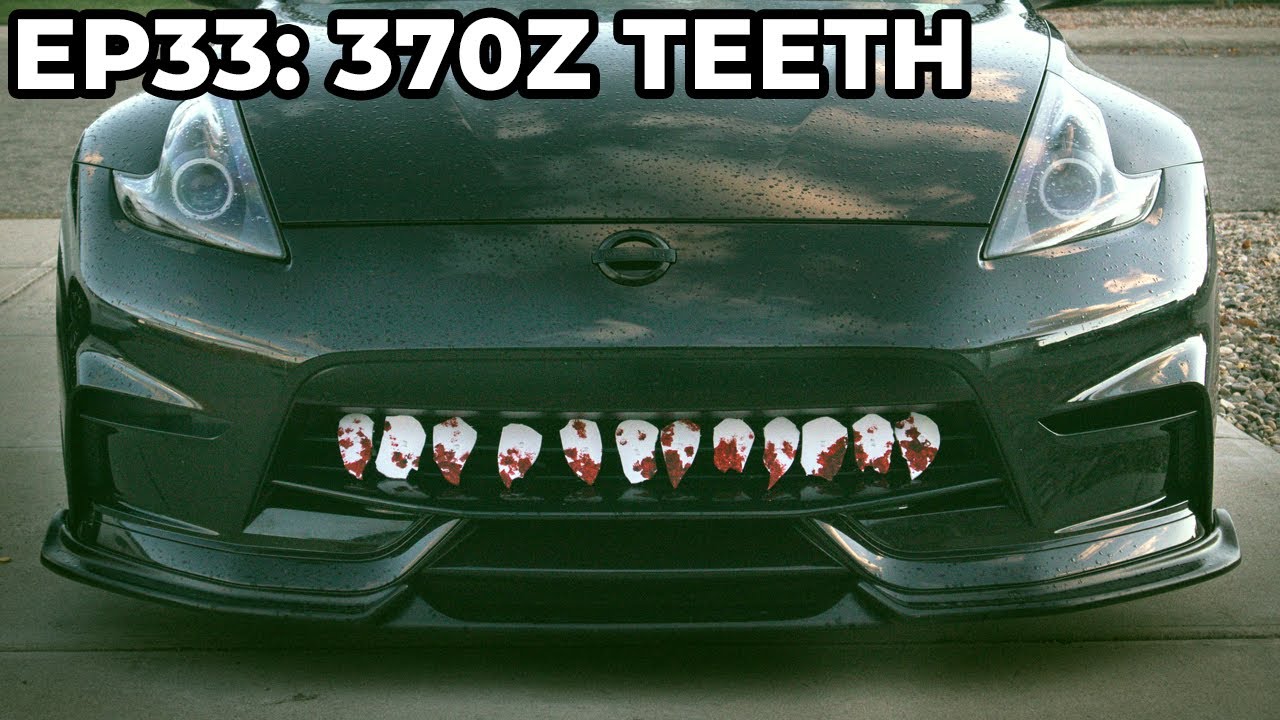 DIY Halloween 370z FANGS trend