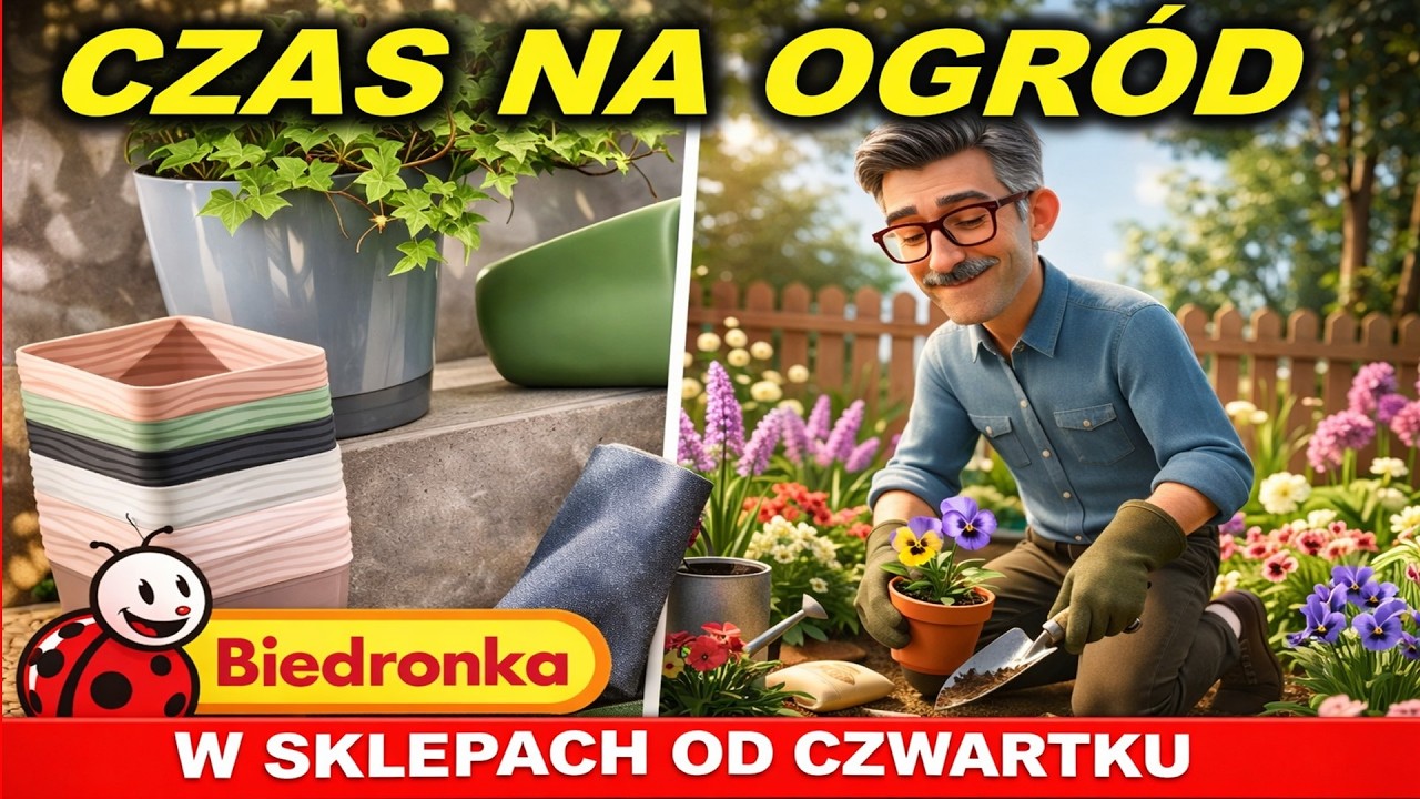 BIEDRONKA | Wiosenny Ogród w Promocji od Czwartku 26.02.2026.