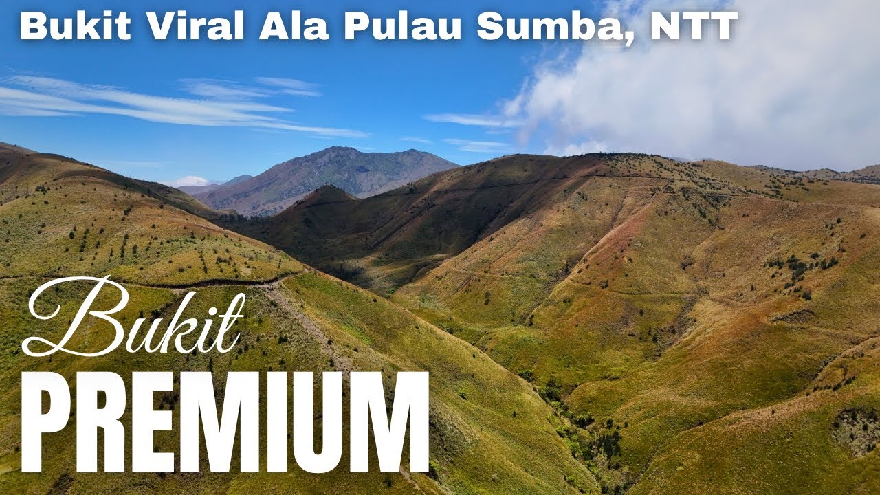 SERASA ADA DI PULAU SUMBA NTT, Wisata ke bromo bisa mampir ke bukit viral ini namanya bukit premium