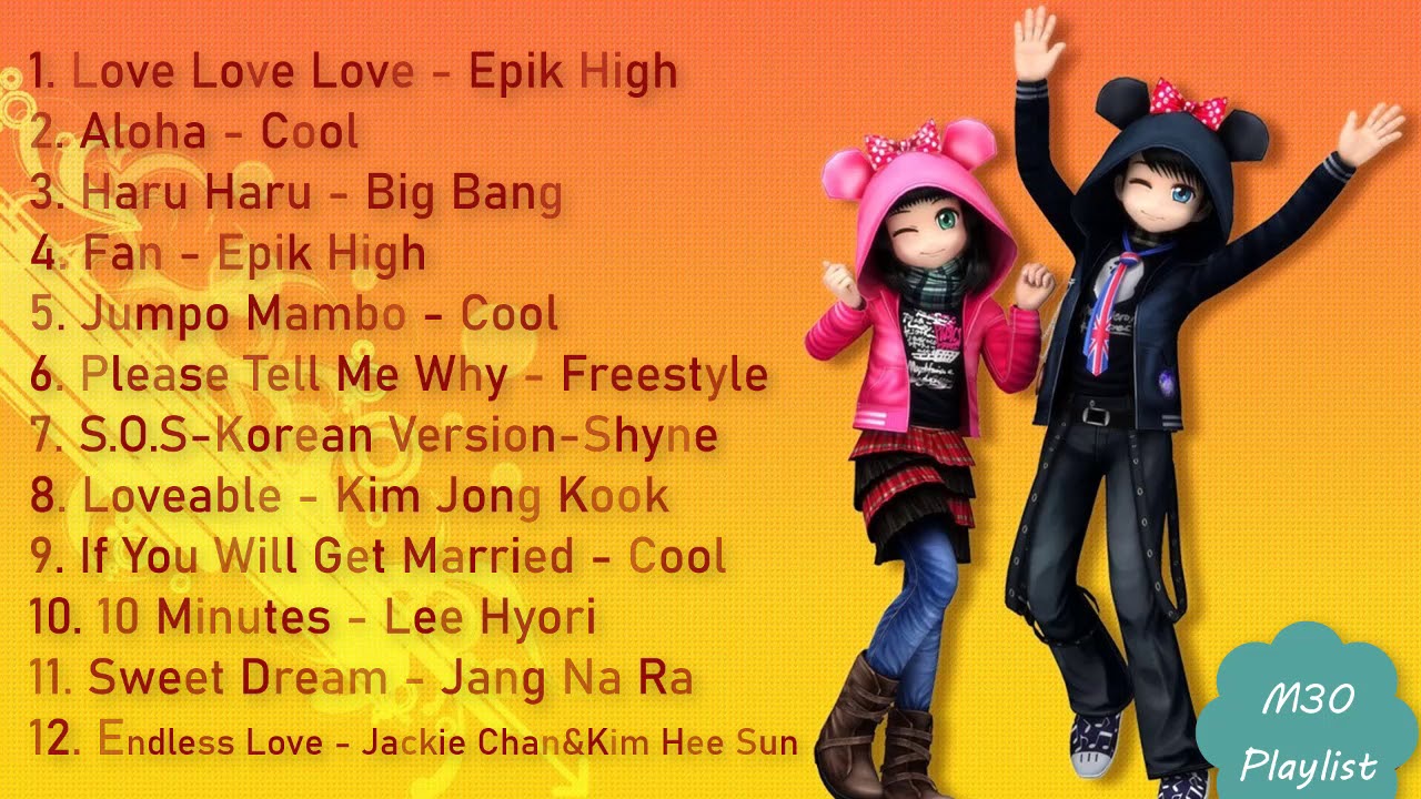Nhạc Audition Hàn Quốc Hay Nhất Thế Hệ 8x, 9x Đời Đầu | M30 - Nhạc Chơi Game