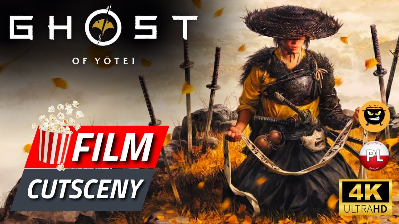 GHOST OF YOTEI PL 🎬 Cały Film do Fabuły 🎬 Cutscenki 🎬 Filmowe Przerywniki