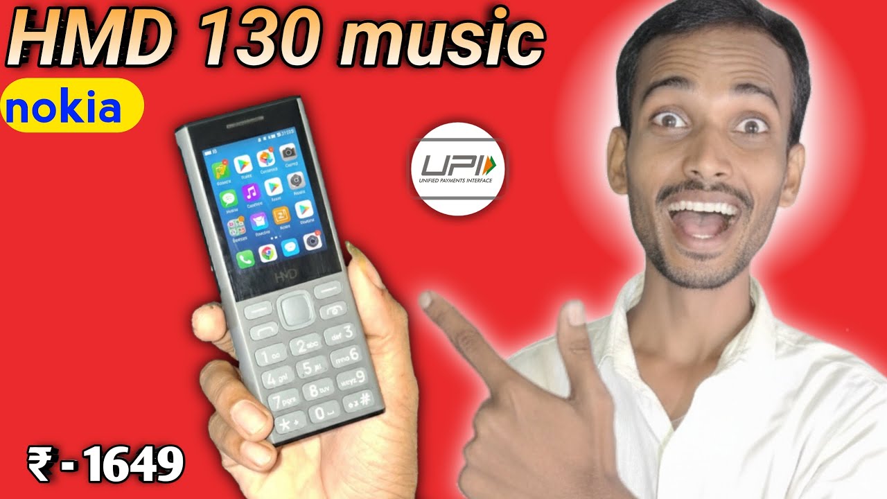 HMD 130 Music Dual Sim Big Speaker with 2500 Mah Battery !! New Launched ₹ - 1649 !!