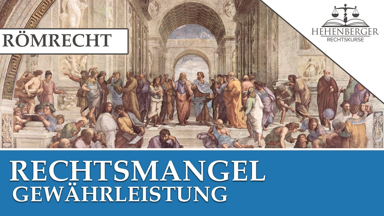 Struktur Rechtsmangelgewährleistung - RÖMISCHES RECHT