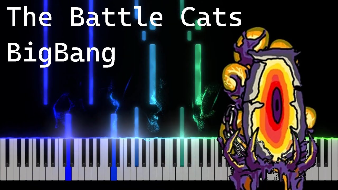 The Battle Cats - BigBang Theme - Piano Tutorial [Nivek.Piano]
